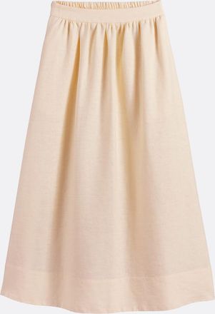 La Redoute Collections Lange wijde rok van linnen