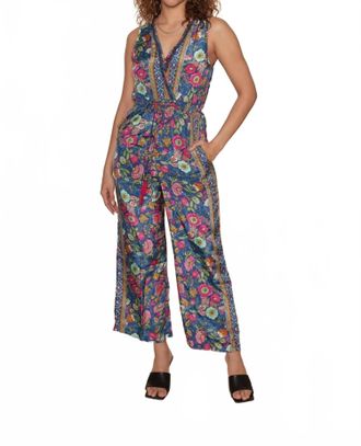 Raga Cheyenne Jumpsuit In Navy Multi