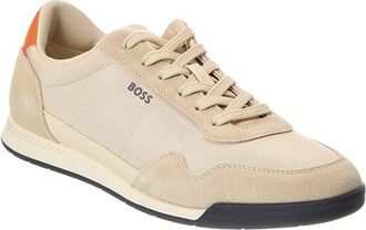 HUGO BOSS Titanium Suede Sneaker