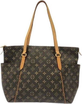 Louis Vuitton Pre-owned Tote Bags, female, Brown, Size: ONE SIZE Pre-owned Monogram Totally Tote Bag
