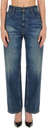Victoria Beckham Denim Boyfriend High Rise Jeans