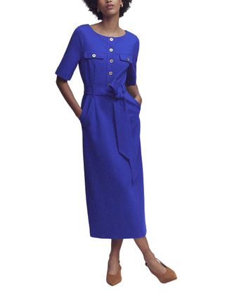 Boden Bria Ponte Midi Dress