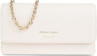 Emporio Armani Dug Grain Finish Chain Shoulder Bag