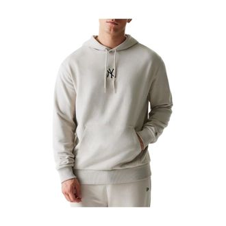 New Era Nos MLB Le Midi OS Hoodie Ft Neyyan Stn - Heren - Sweatshirts & Hoodies - Beige - Maat: S Katoen