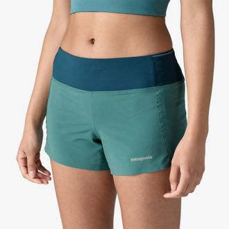 Patagonia Strider Pro Shorts In Wetland Blue