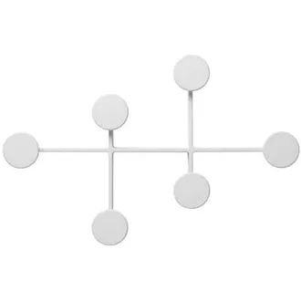 Audo Wall coat rack Afteroom - White - Zinc alloy - Designer Afteroom