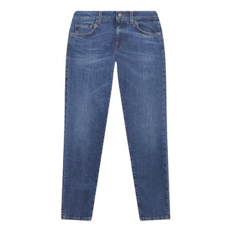 Dondup pantaloni Poliestere - female - Dondup - Slim Fit Jeans - Blue - W31 - Jeans