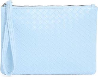 Mundi Woven Wristlet in Light Blue at Nordstrom Rack