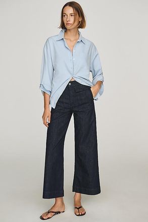 Joe's Irina High-Rise Wide-Leg Jeans