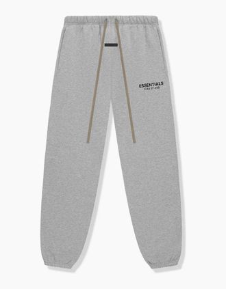 Fear of God Womens Fear of God Essentials Fleece Sweatpant Light Heather Grey - Size: XS