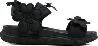 Cecilie Bahnsen Cilla Floral-appliqu&eacute; Sandals