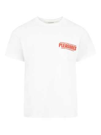 Pleasures Staff Pocket T-shirt - Wit