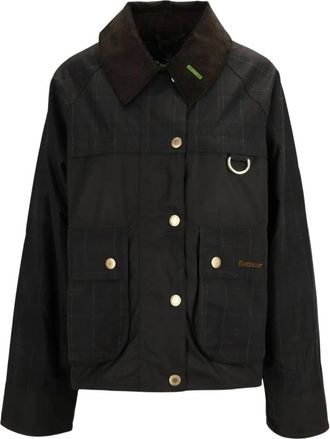 Barbour Dames, Jassen, Groen, Maat: S Katoen