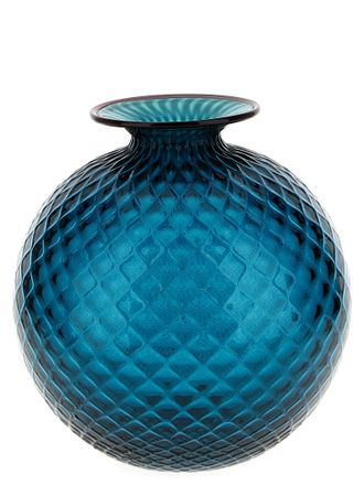 VENINI Monofiore Balloton Vases Light Blue