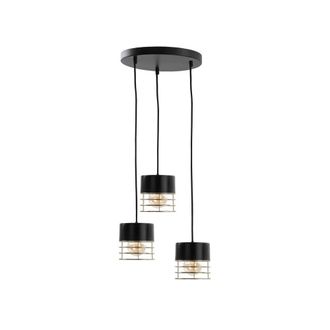 Netlighting Royal Cluster Pendant Ceiling Light Black 32cm 3x E27