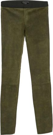Theory Pantaloni con vita elasticizzata - Verde