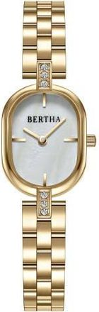Bertha Sunglasses Lana Mother of Pearl Ladies Watch in Gold at Nordstrom