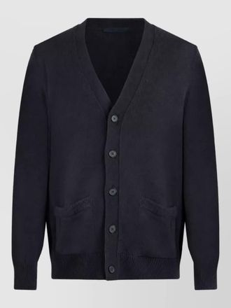 HUGO BOSS v-neck long-sleeve cardigan