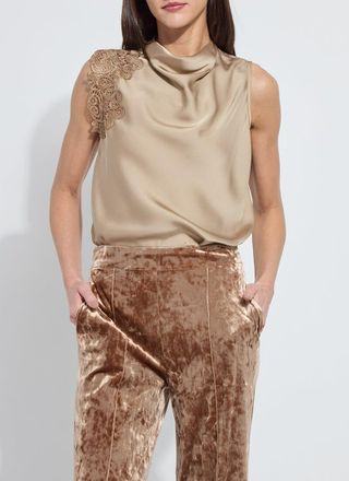 Lyss&eacute; Teresa Guipure Lace Trim Shell