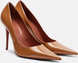 Amina Muaddi Salones Barbara de charol