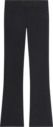 Courr&egrave;ges Heritage low waist broek - Zwart