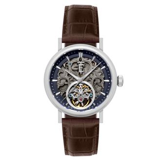 Earnshaw Beaufort Automatic Blue Dial Mens Watch ES-8313-02