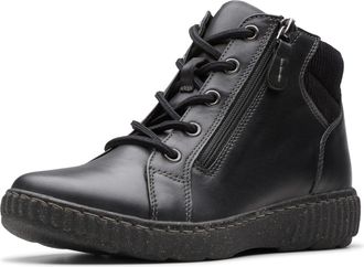 Clarks Womens Caroline Park Ankle Boot, Black Combi, 6.5 UK