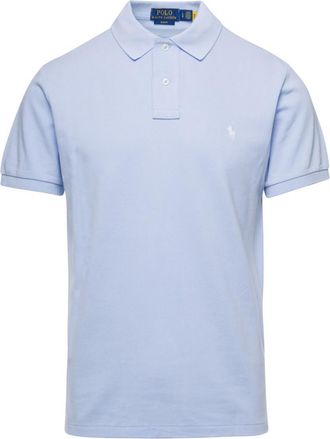 Ralph Lauren Light Blue Logo Embroidered Polo
