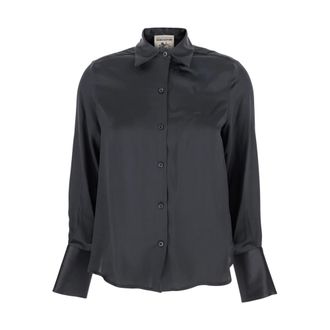 Semicouture Mujer, Blusas y Camisas, Gris, Talla: L