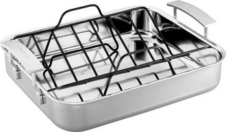 Demeyere Industry 5-Ply Stainless Steel Roasting Pan
