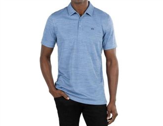 Travis Mathew Fraser Island Polo Shirt In Riviera