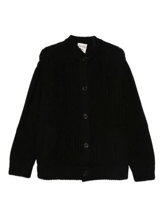 Semicouture button cardigan - women - Fabric - S - Black