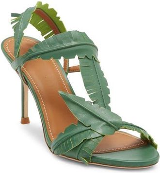 Staud Palm Sandal in Leaf at Nordstrom, Size 11.5Us