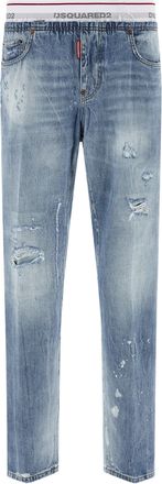 Dsquared2 Dsquared&sup2; Cotton Relaxed Fit Mens Jeans