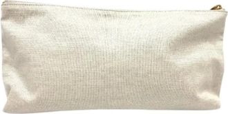 Bottega Veneta Pre-owned Canvas Pouch - - Pre-owned - Donna - Beige - ONE SIZE