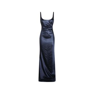 Elisabetta Franchi Mujer, Vestidos, Azul, Talla: L