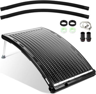 Vingo Swanew Riscaldatore per piscina Forno per piscina Riscaldatore per piscina in legno Riscaldatore per acqua 30x45cm