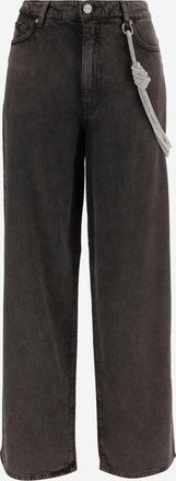 Pinko Pinko Lauryn Hose aus Lyocell und Baumwolle