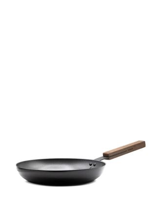 knIndustrie wood-handle frying pan (28cm) - Zwart