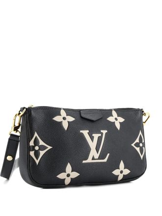 Louis Vuitton Multi Pochette Accessoires Bicolor Monogram Empreinte Giant crossbody bag - Zwart