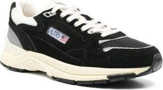 Autry Black Lace Up Sneakers