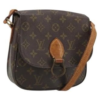 Louis Vuitton Pre-owned Cross Body Bags, female, Brown, Size: ONE SIZE Pre-owned Vintage Monogram Canvas Shoulder Bag