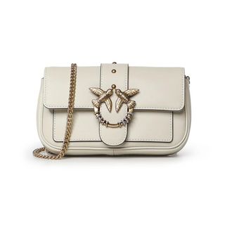 Pinko Crossbody Bag - female - PINKO - Cross Body Bags - White - ONE SIZE - Bags