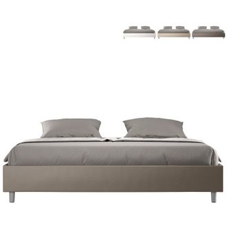 Itamoby Cama Doble Container 180x200 Sommier King Size Azelia K Color: Marr&oacute;n - Versi&oacute;n: Modelo Est&aacute;ndar