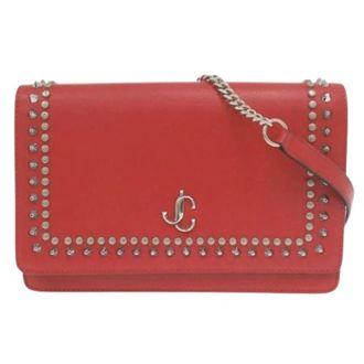 Jimmy Choo London Borsa a spalla in pelle Pre-owned - - Pre-owned - Donna - Rosso - ONE SIZE