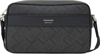 Ferragamo Luggages Nero, Grigio-Uomo