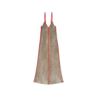 Diesel Dames, Jurken, Grijs, Maat: XS Nylon
