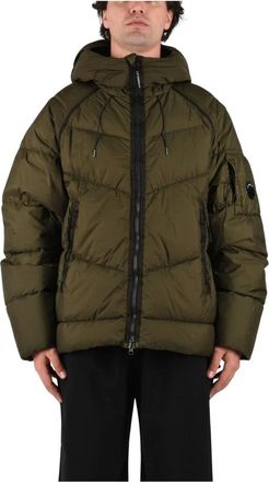 C.P. Company Giacca Down Shield - - Jackets - Uomo - Verde - M