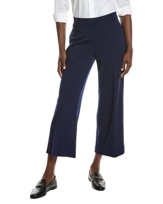 Anne Klein Heavy Cool Crepe Wide Leg Crop Pant