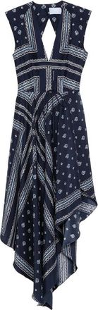 Seafarer June Open-back Asymmetric Dress